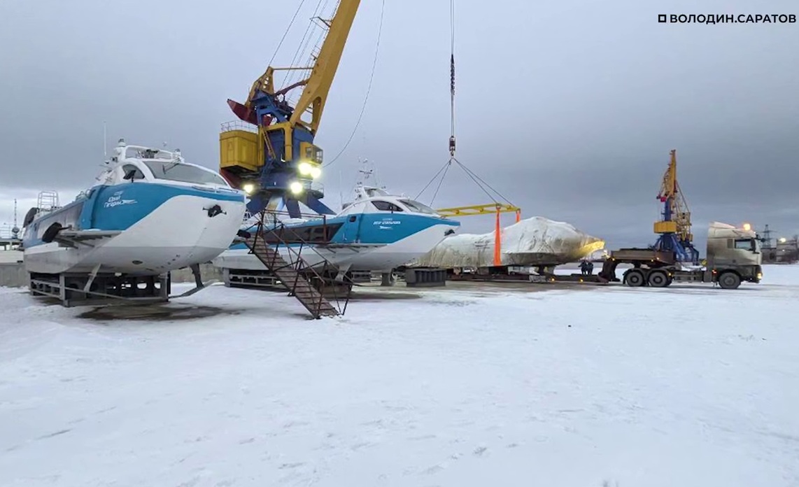 «Генерал Панфилов» прибыл на зимовку в Саратовскую область